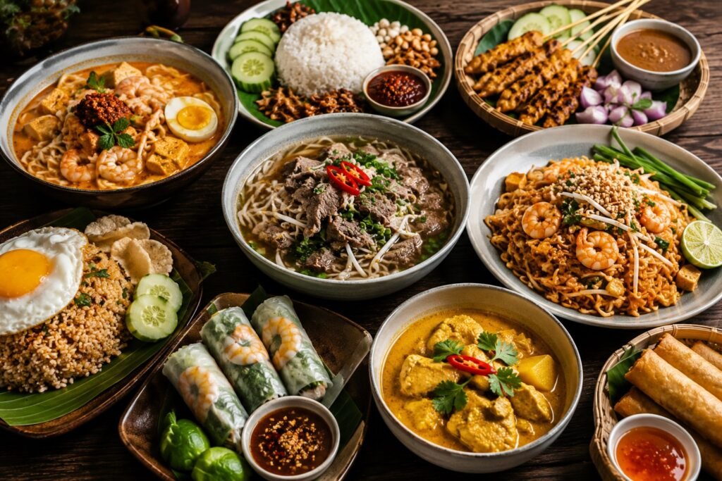 What are the Must-try Staple Dishes for Someone Trying Southeast Asian Food for the First Time? 7 Must-Try Southeast Asian Dishes for First-Time Food Lovers