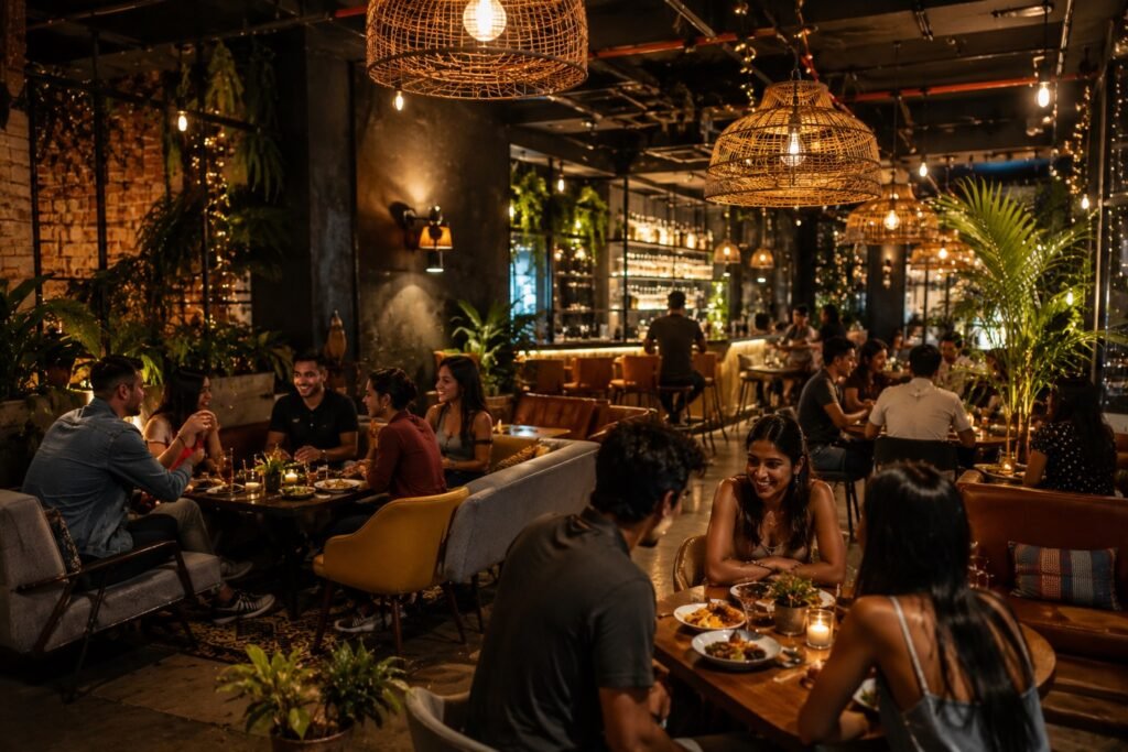 The "Cool Hangout / Oasis" Dining Vibe 3 The Cool Hangout Oasis Dining Vibe